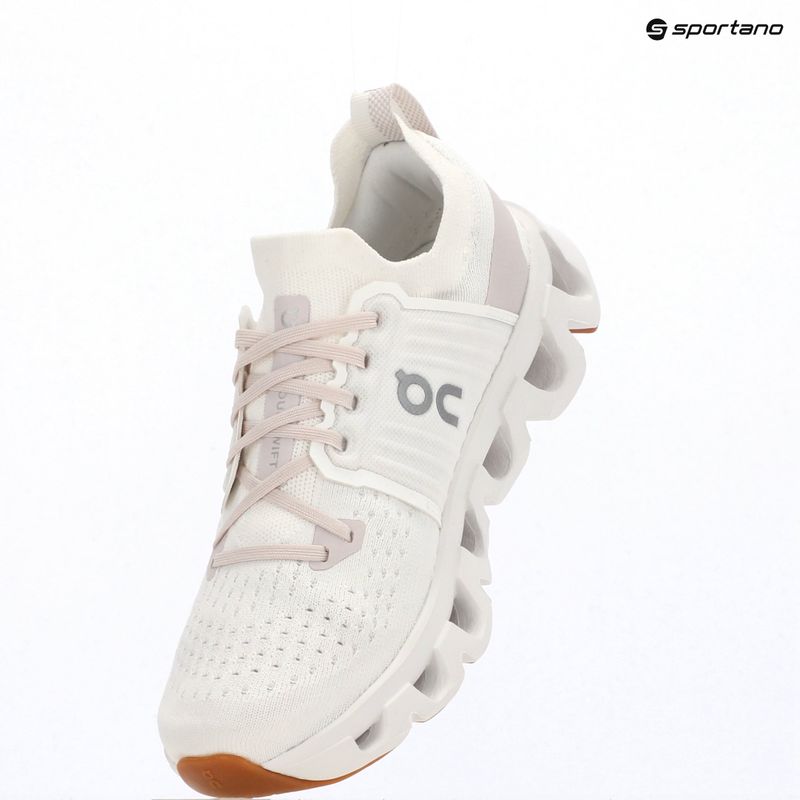 Дамски обувки за бягане On Cloudswift 4 white/lily 9