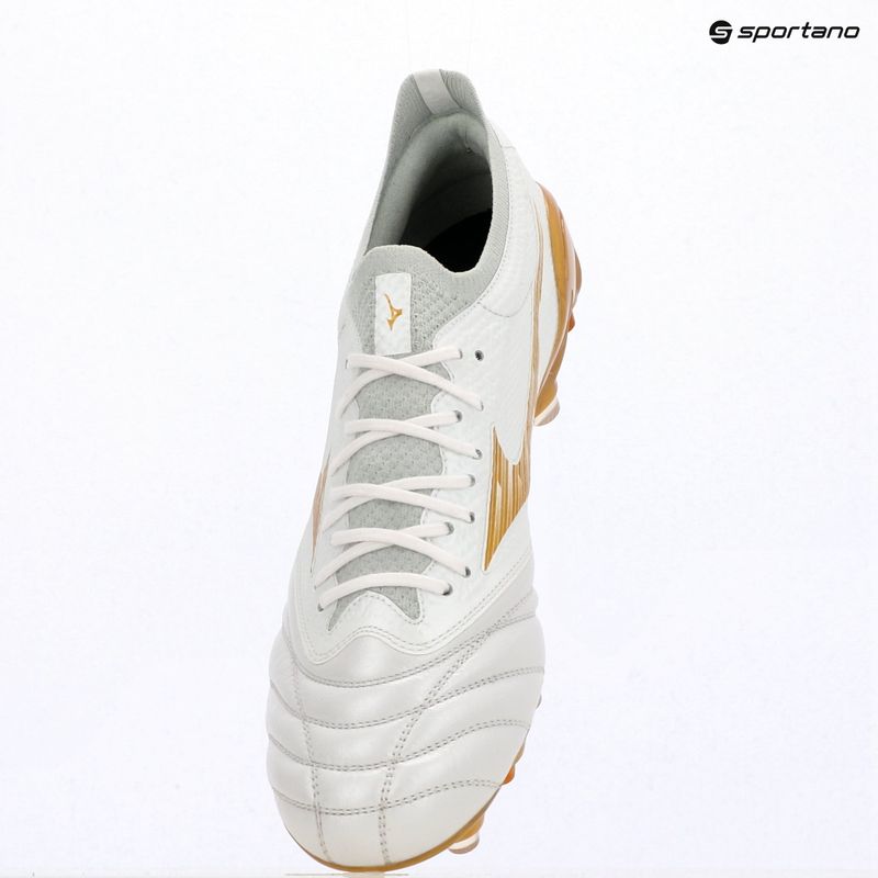 Футболни обувки Mizuno Morelia Neo IV Beta Elite Mix white/mp gold/cool gray 3c 12