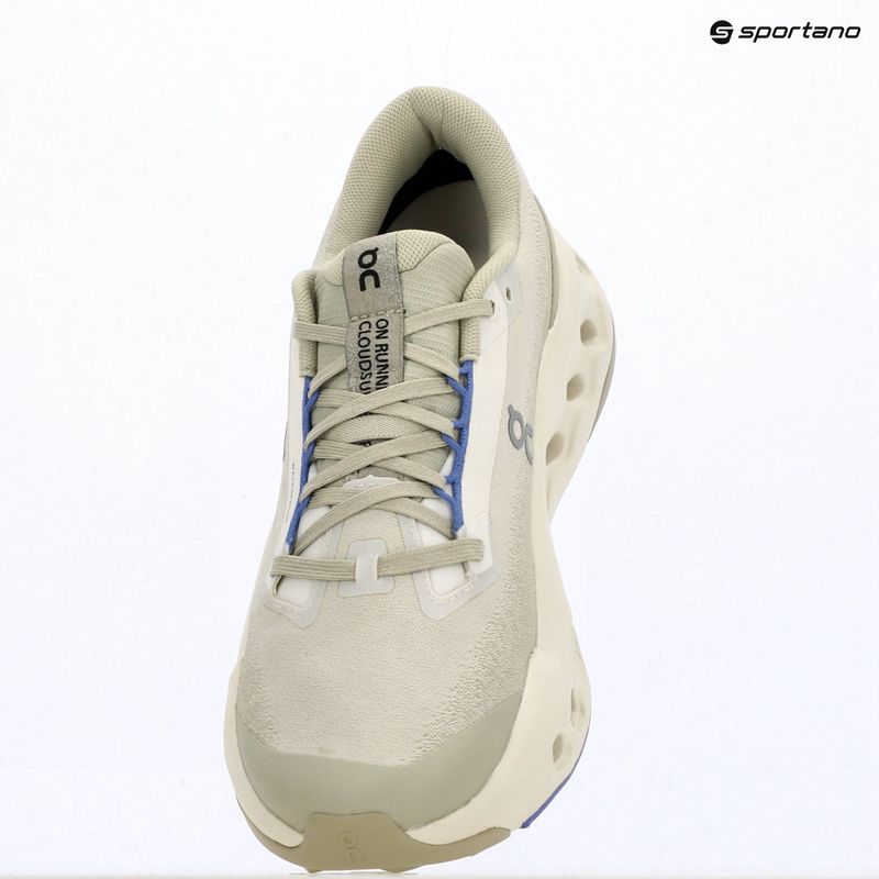 Мъжки обувки за бягане On Running Cloudsurfer Trail 2 Waterproof ghost/chalk 15