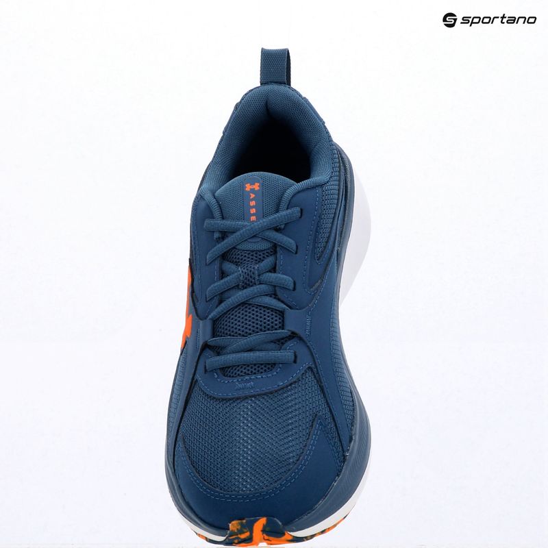 Мъжки обувки за бягане Under Armour Assert 11 wham blue/hyper green/white 10