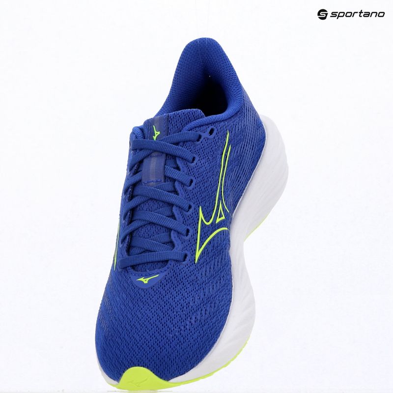 Детски обувки за бягане Mizuno Enerzy Rider Jr surf the web/lightning yellow 9