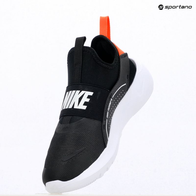 Детски обувки Nike Flex Runner 4 black/white/turf orange 14