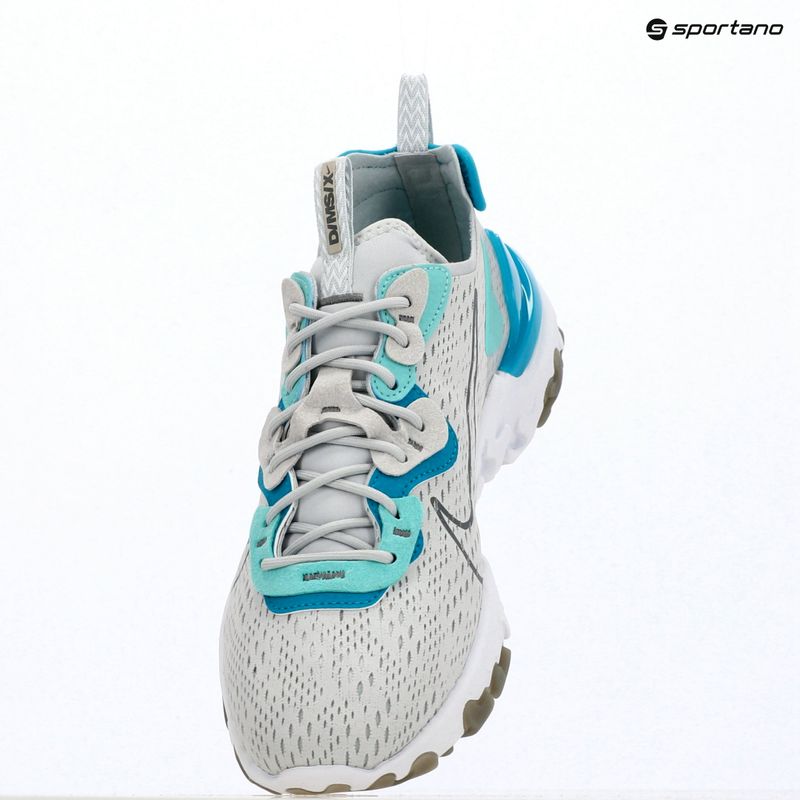 Мъжки обувки Nike React Vision pure platinum/aquamarine/smoke grey 14