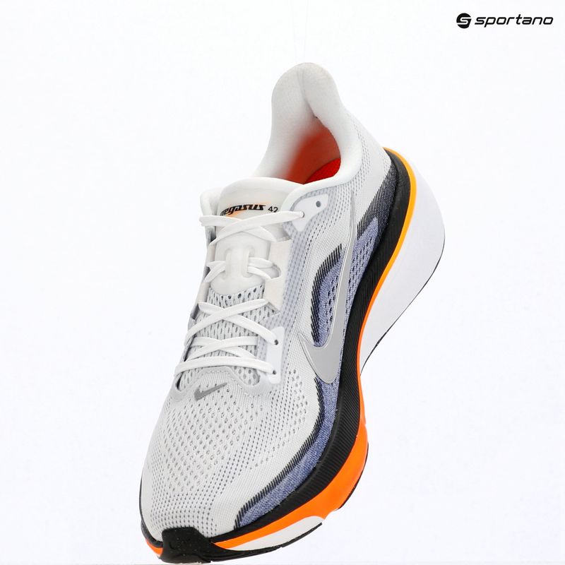 Мъжки обувки за бягане Nike Pegasus 42 white/lapis/total orange/metallic silver 14