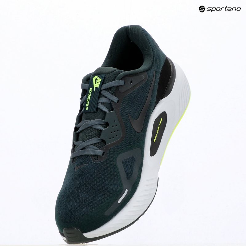 Мъжки обувки за бягане Nike Structure 26 Wide seaweed/volt/pure platin 9