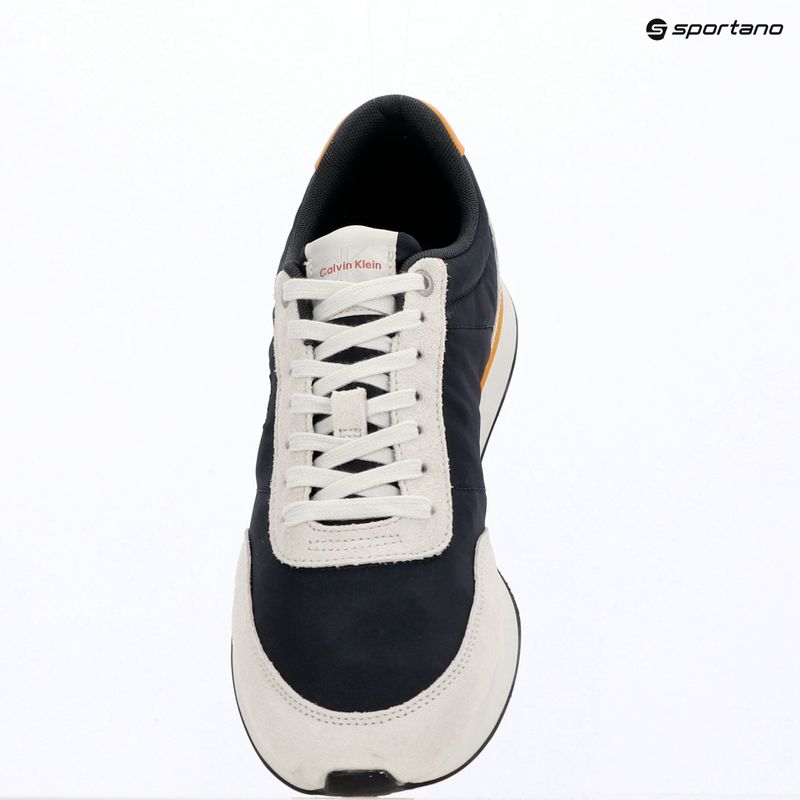 Мъжки обувки Calvin Klein YM0YM01361 Retro Runner Ess Mix Mat vaporous white/casual bluee/cooling 9
