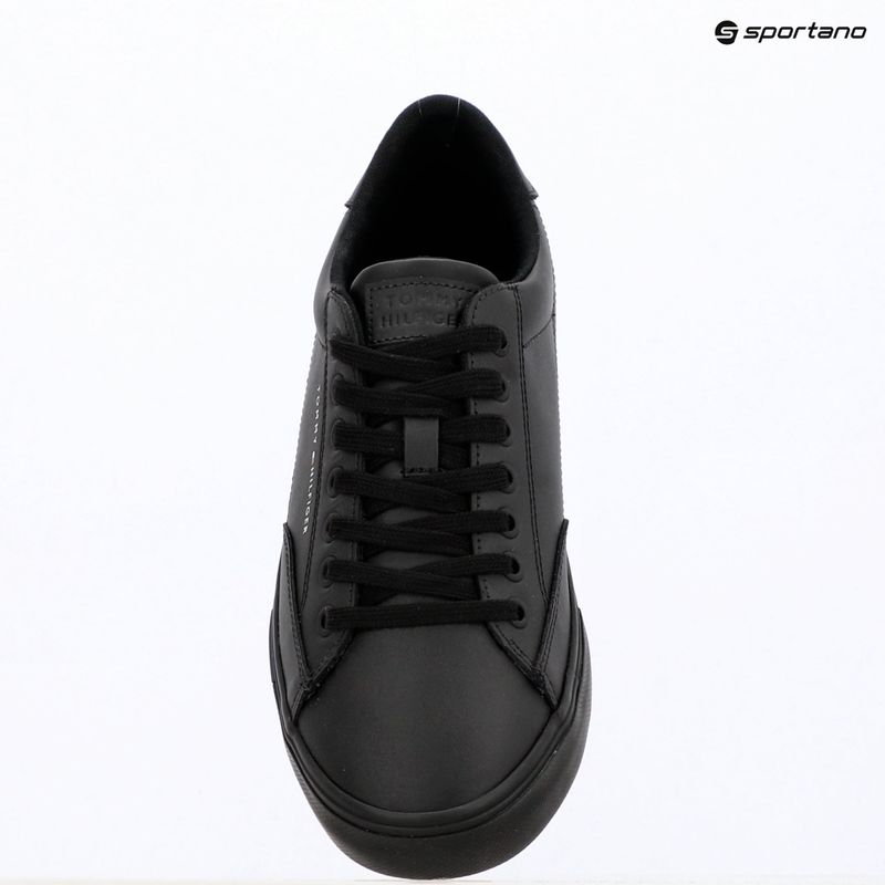 Мъжки кецове Tommy Hilfiger Vulc Core RBW Long Lace Leather black 9