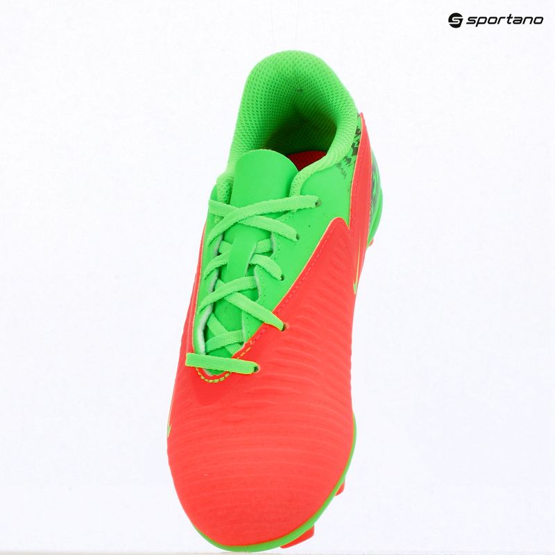 Детски футболни обувки Nike Jr. Phantom 6 Club Erling Haaland MG hot punch/green strike/black 15