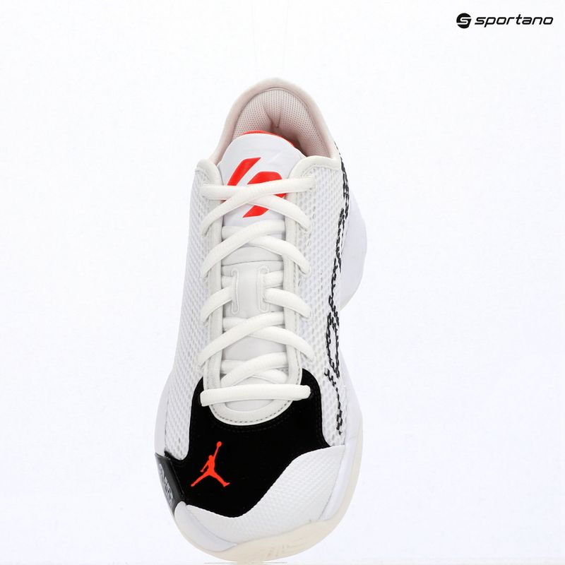 Мъжки баскетболни обувки Jordan Luka 77 white/black/sail/bright crimson 14