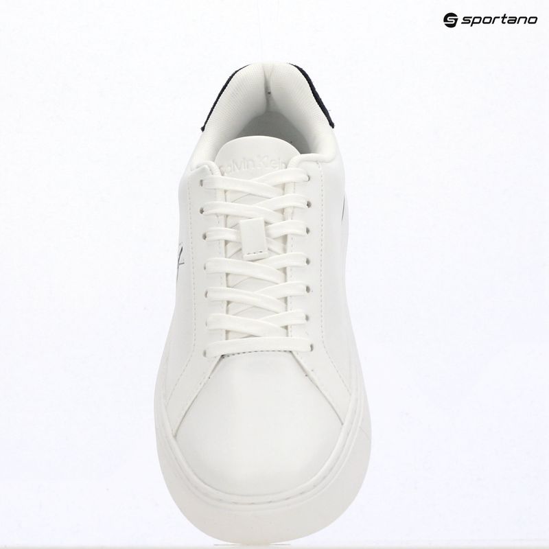 Мъжки обувки Calvin Klein YM0YM01435 Classic Cupsole Laceup Leather bright white/navy 9