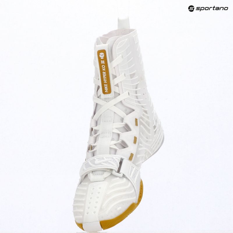 Боксови обувки Nike HyperKo 3 white/metallic gold 18