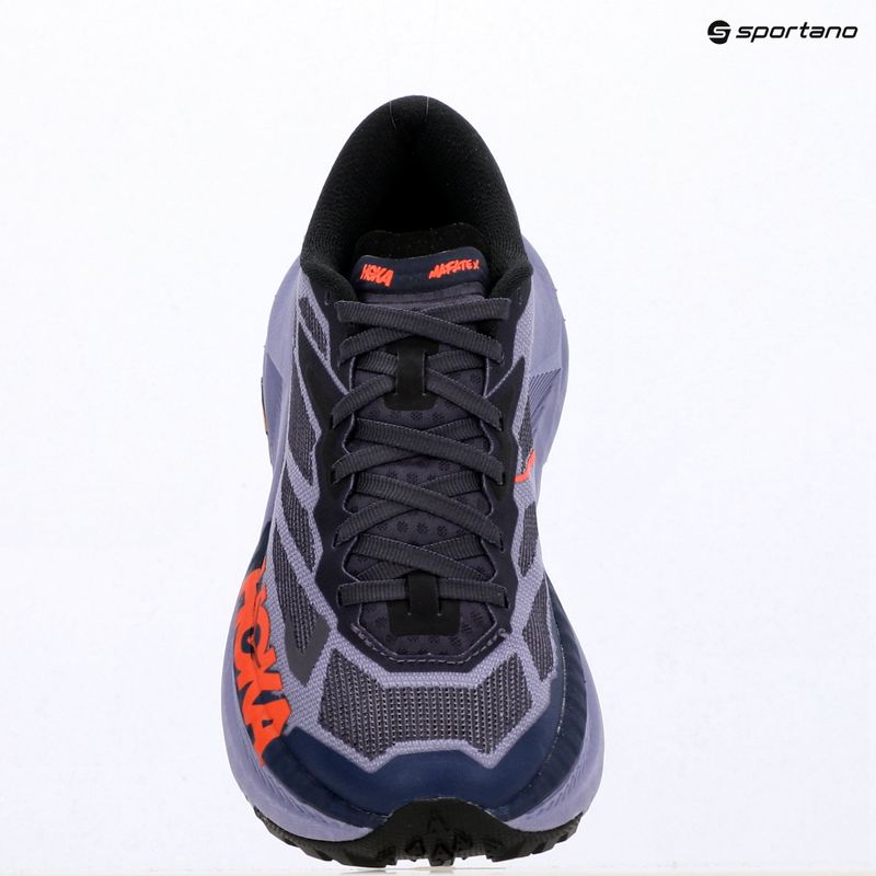 Дамски обувки за бягане HOKA Mafate X berry jam/squid ink 17