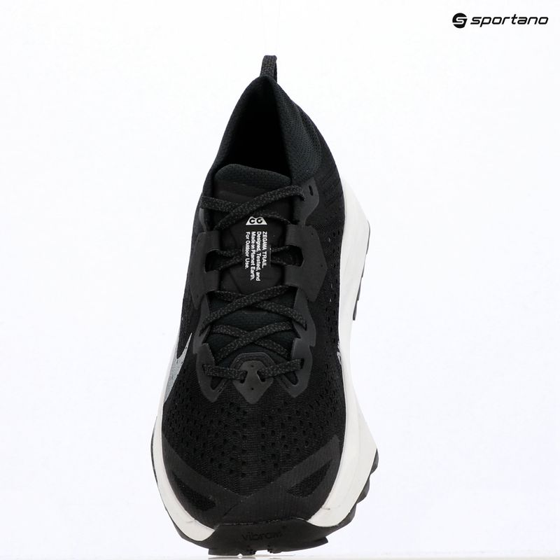Мъжки маратонки за бягане Nike ACG Zegama Trail черно/оранжево safety/бяло summit 9