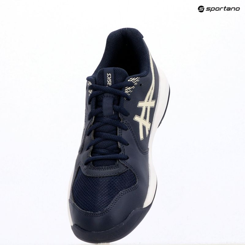 Мъжки обувки за тенис ASICS Gel-Dedicate 9 Indoor midnight/oatmeal 9