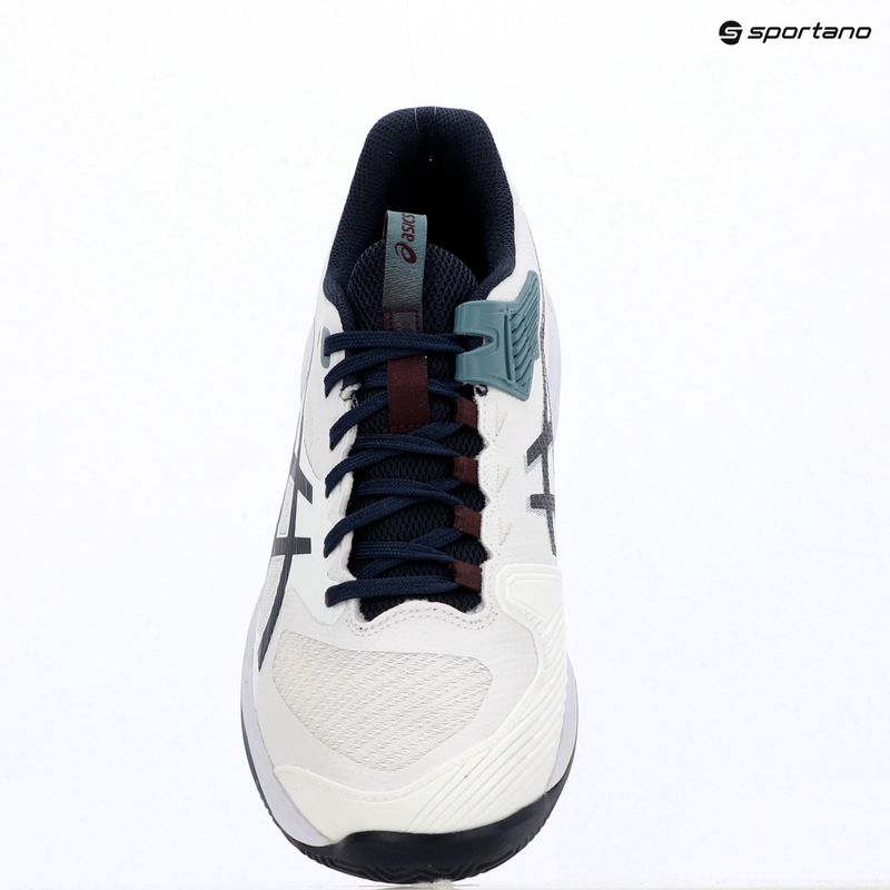 Мъжки обувки за тенис ASICS Solution Speed FF 4 Clay white/midnight 9