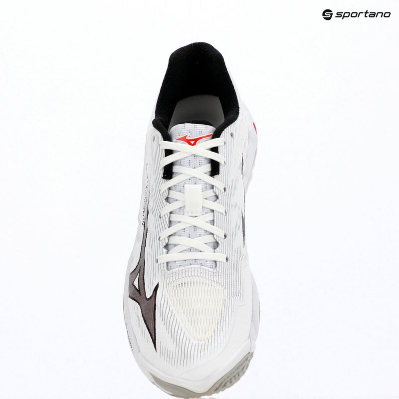 Обувки за волейбол Mizuno Wave Lightning Elite white/black/fiery red 15