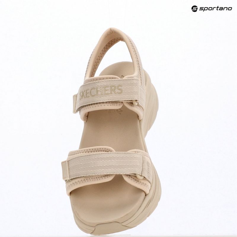 Дамски сандали SKECHERS D'Lux Walker Adored Days beige 11