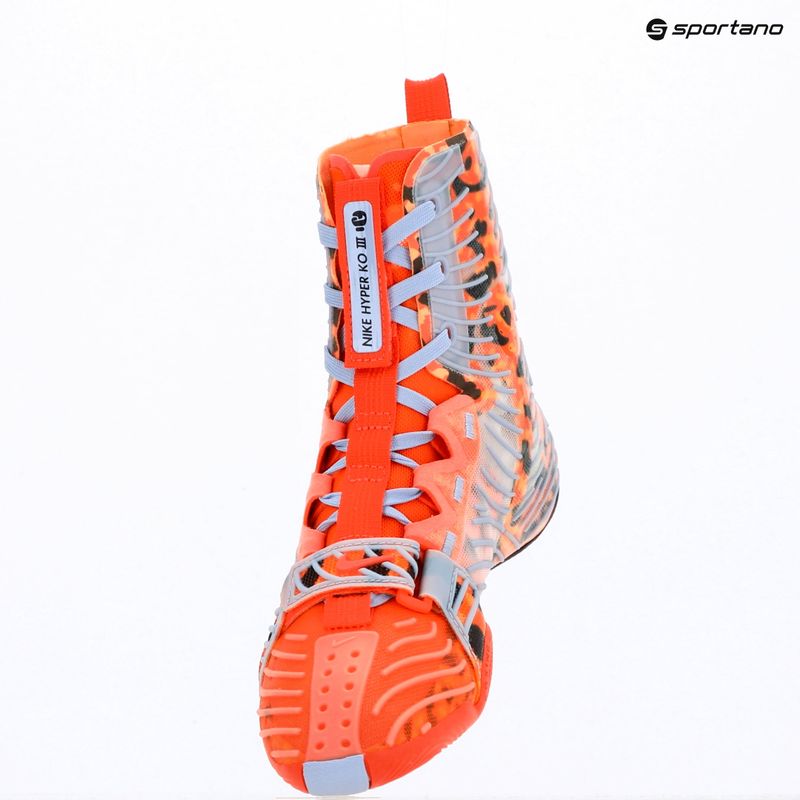 Боксови обувки Nike HyperKo 3 SE black/bright crimson/aluminium 11