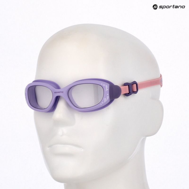 Детски очила за плуване AQUASTIC Spinny purple 13