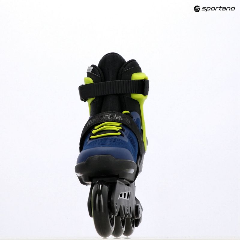 Детски ролери Rollerblade Microblade 3WD Jr blue royal/lime 10