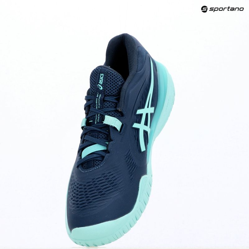 Мъжки обувки за тенис ASICS Gel-Resolution X night sky/illuminate mint 9