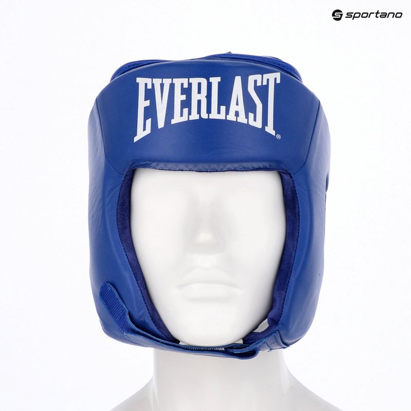 Боксьорска каска Everlast Amateur Competition Headgear blue 4