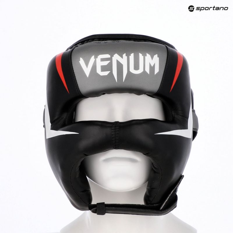 Боксова каска Venum Elite Iron black/red 3