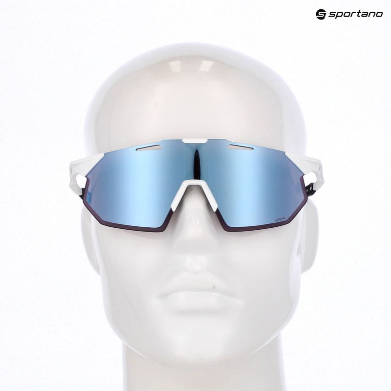 Слънчеви очила 100% Hypercraft SQ soft tact white/hiper blue multilayer 5