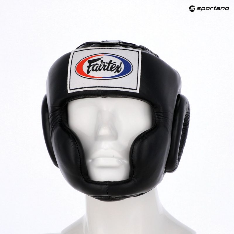 Боксова каска Fairtex Full Coverage Style black 6