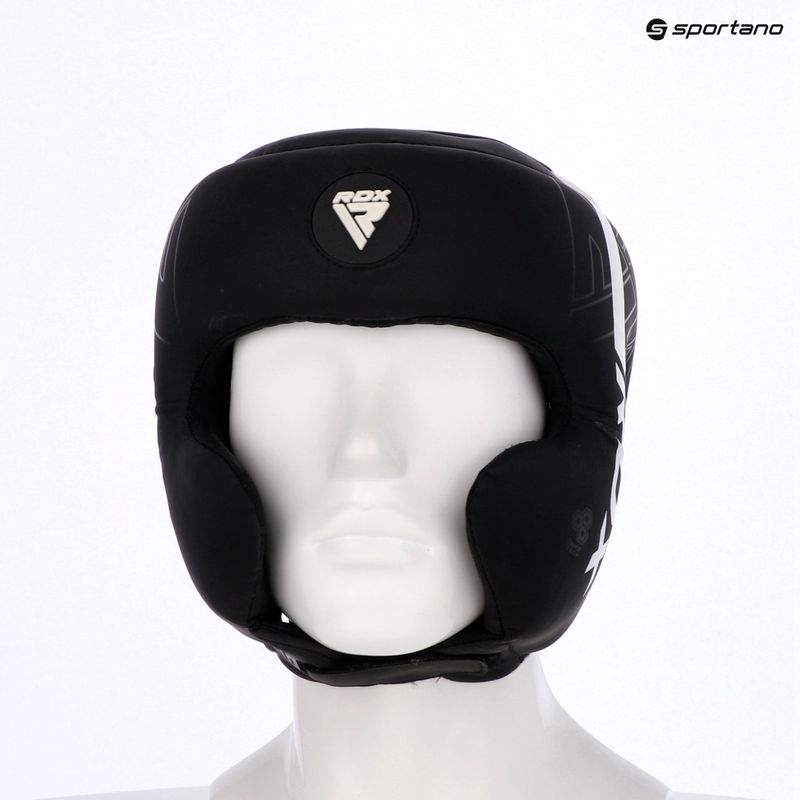 Боксова каска RDX F6 Kara Head Guard бяла 5