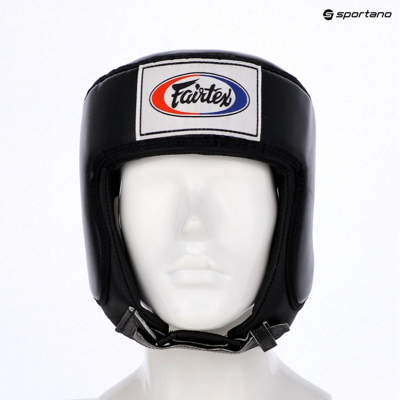 Защитна каска Fairtex Muay Thai & Kickboxing Competition black 6
