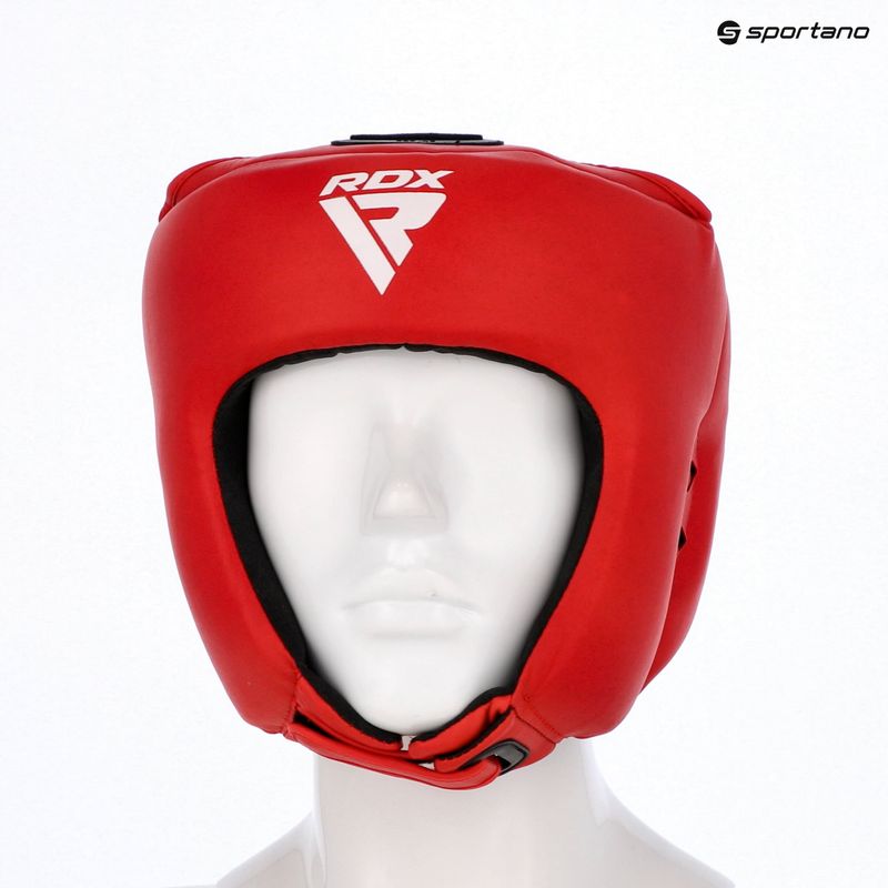Боксова каска RDX Boxing Head Guard AS1 red 6