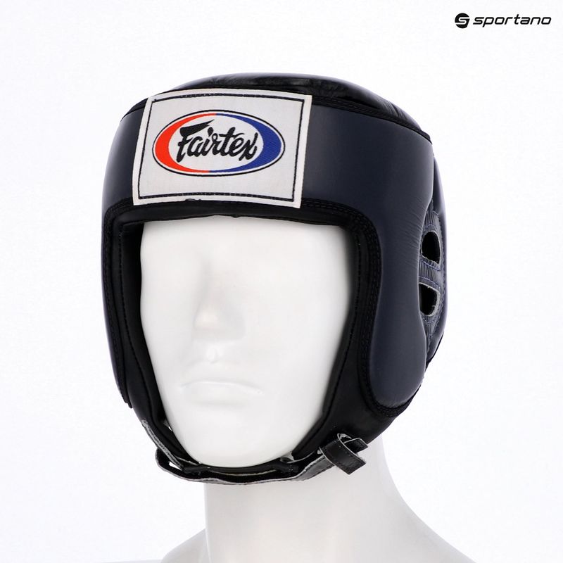 Защитна каска Fairtex Muay Thai & Kickboxing Competition blue 4