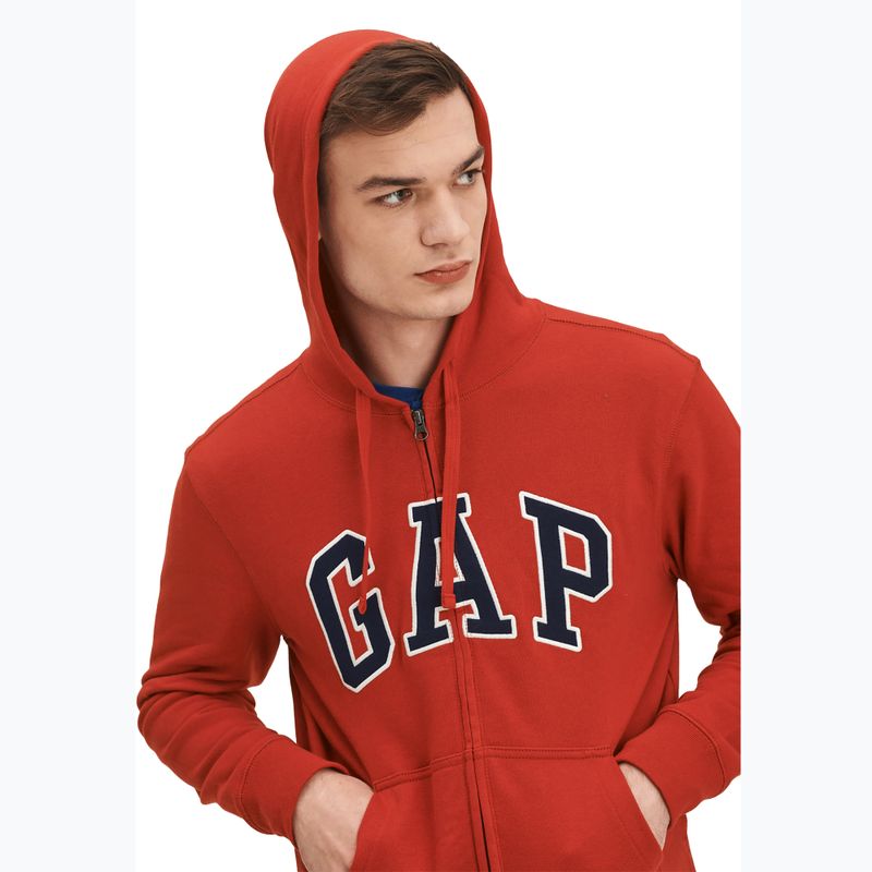 Мъжки потник GAP XLS FT Arch FZ HD lasalle red 4