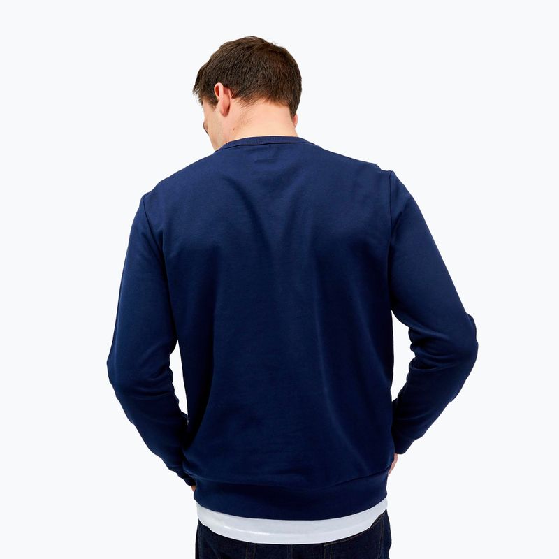 Мъжки суитшърт GAP Logo Crewneck blue navy 3