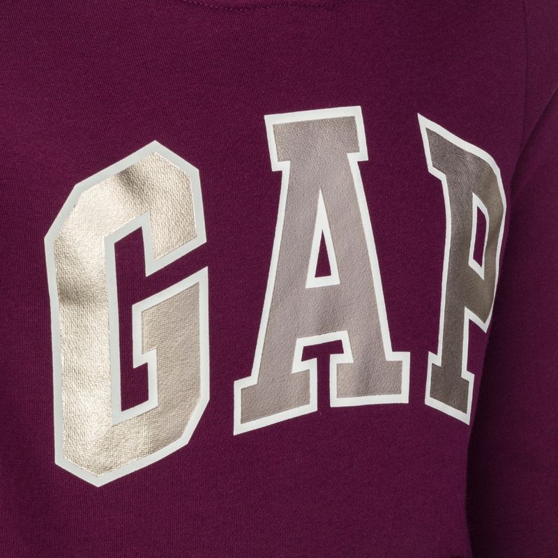 Детски суитчър GAP V-FA SLD Logo PO beach plum 3