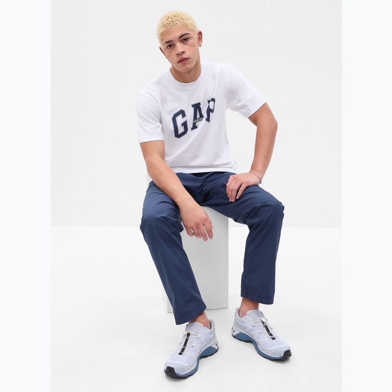 Мъжка тениска GAP SS Archive Logo optic white