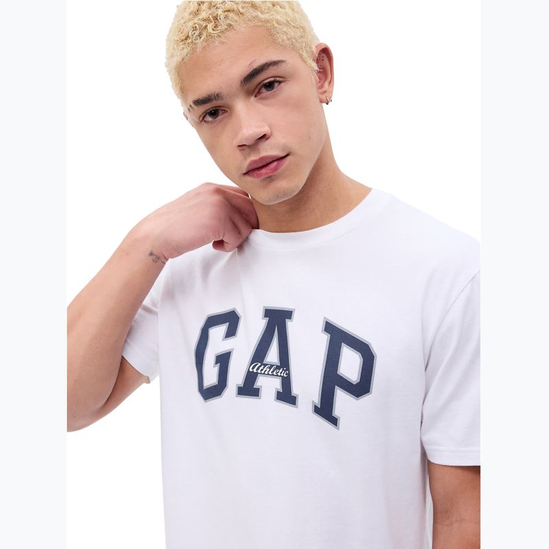 Мъжка тениска GAP SS Archive Logo optic white 3