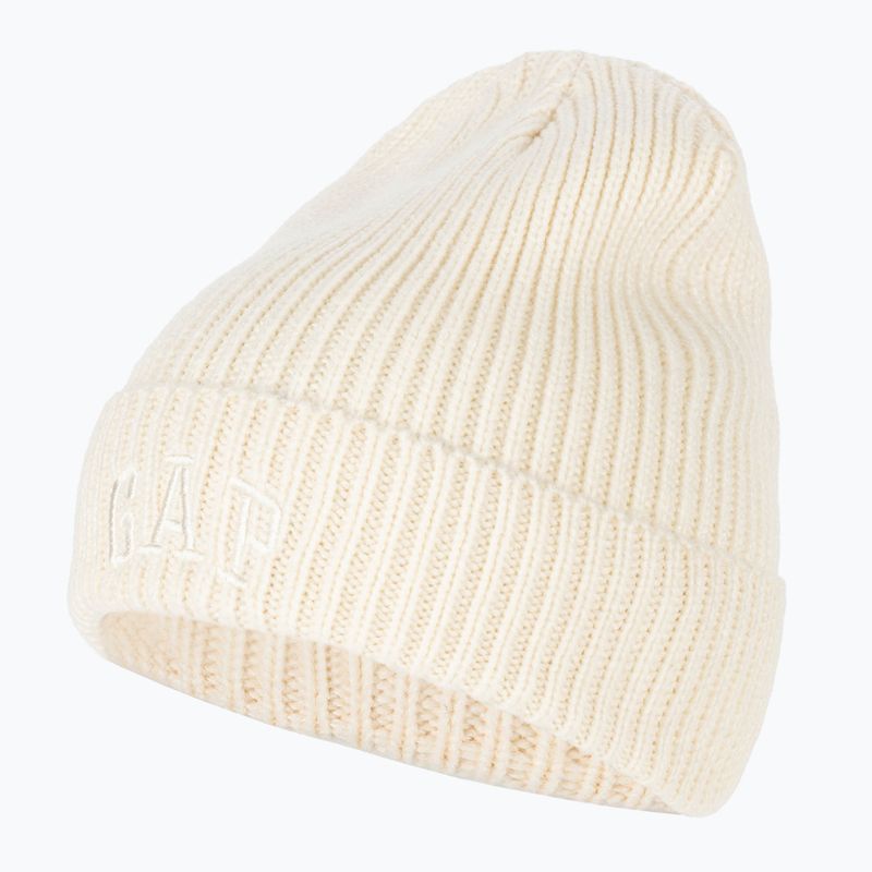 Дамска шапка GAP с V-Logo в цвят слонова кост frost 4