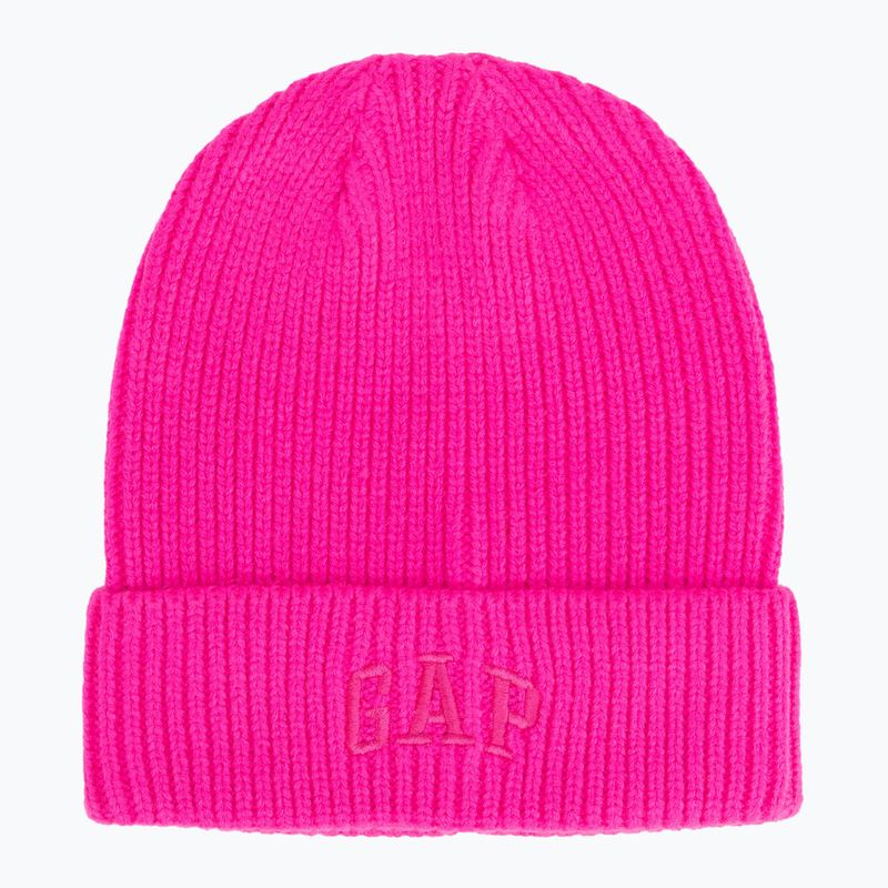 Дамска шапка GAP с V-Logo в розово 5