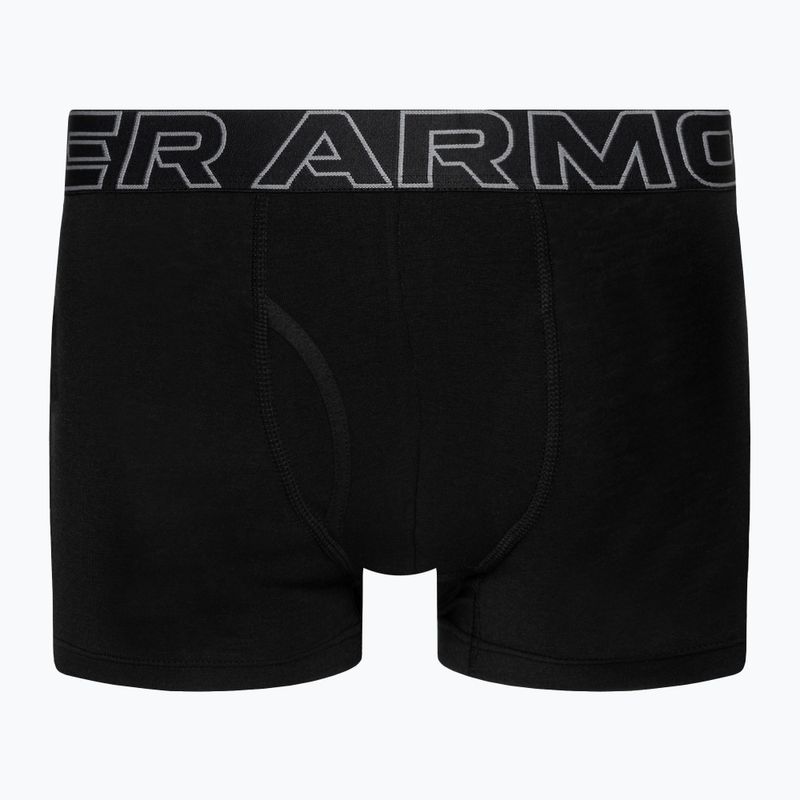 Мъжки бикини Under Armour Perf Cotton 3 бр. black 2