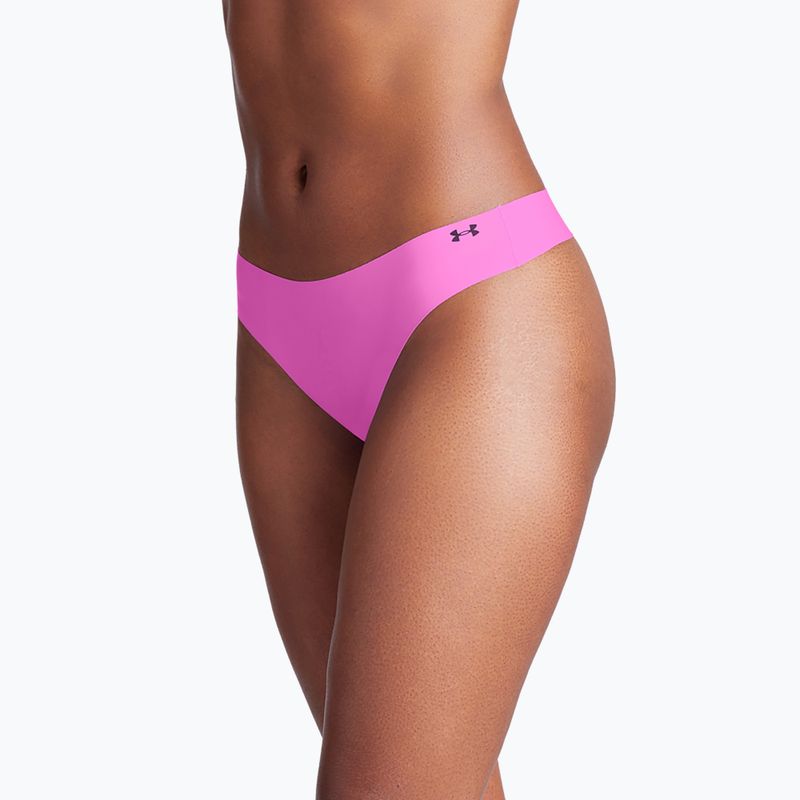 Дамски бикини Under Armour Pure Stretch Ns Thong  3 бр multicolor 2