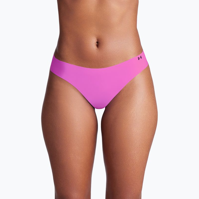 Дамски бикини Under Armour Pure Stretch Ns Thong  3 бр multicolor 4