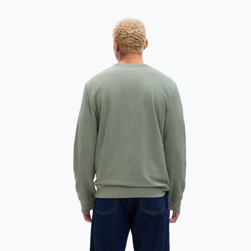 Мъжки суитшърт GAP Logo Crewneck sage 2