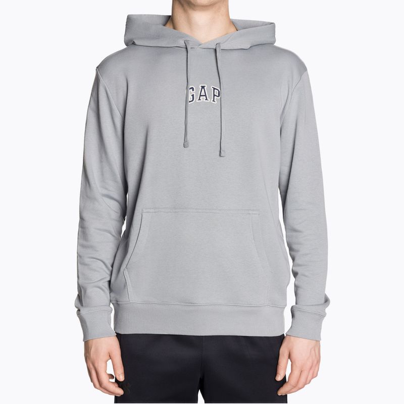 Мъжки суитшърт GAP French Terry Mini storm cloud