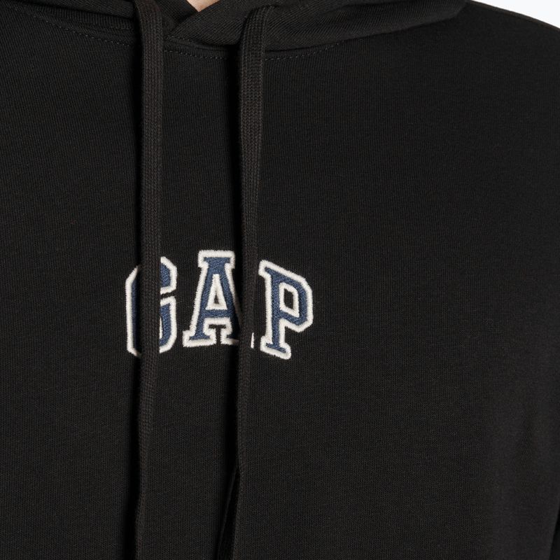 Мъжки суитшърт GAP French Terry Mini black 3