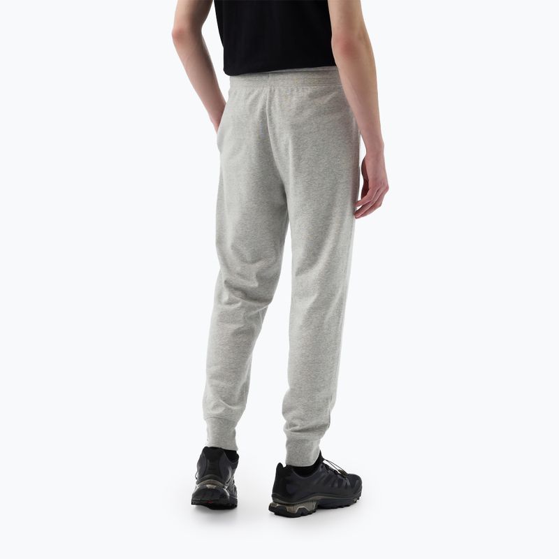 Мъжки панталони GAP Heritage French Terry Loggo Jogger light heather grey 3