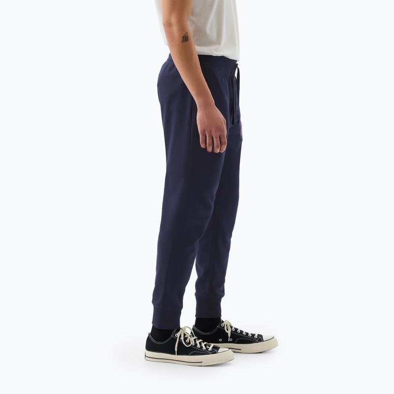 Мъжки панталони GAP Heritage French Terry Loggo Jogger blue navy 3