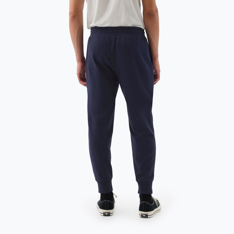 Мъжки панталони GAP Heritage French Terry Loggo Jogger blue navy 4