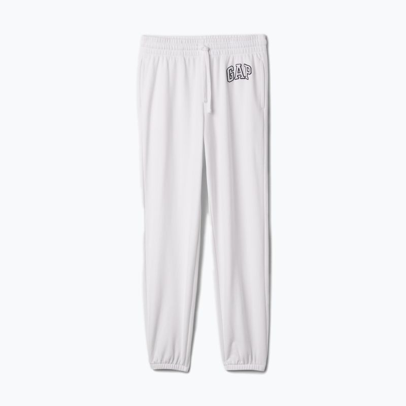 Дамски панталони GAP French Logo Jogger optic white 3